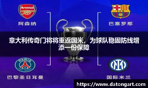 意大利传奇门将将重返国米，为球队稳固防线增添一份保障